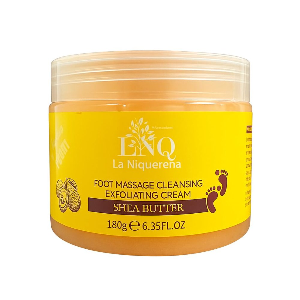 Exfoliante de pies La Niquerea - Foot Exfoliating Gel for Dry and Cracked Heels  Deep Moisturizing Dead Skin Remover  Softens and Smooths Feet