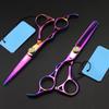 5.5" Set Professional hairdresser's Left-Hand Scissors Hairdressing Scissors Hair Cutting Scissors Barber thinning Shears view 1