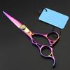 5.5" Set Professional hairdresser's Left-Hand Scissors Hairdressing Scissors Hair Cutting Scissors Barber thinning Shears view 3