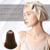 100% Mulberry Silk Bonnet for Sleeping Women, 22 Momme Grade-6A Hair Wrap with Elastic Stay& Tie Band On Head for Hair Care Short Long Curly Hair view 4