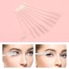100 Pcs Disposable Mascara Wands Dual Ended Eyelash Brush Lip Brush, Lipstick Applicator Eyebrow Spoolies Brush for Eyelash Extensions - White view 4