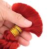 30 30 30 Inch Red Human Braiding Hair for Boho Braids 150g Curly Boho Hair for Braiding Knotless Red Deep Wave Bulk Bohemian 3 Bundles/Pack view 4