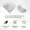 Single Edge Razor Blades Refills - 200 Count Swedish Premium Platinum Straight Razors Blades for Men - Sharp, Smooth and Comfortable Shaving view 4
