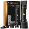 Beard Trimmer for Men,Manscape 3-in-1 Electric Razor Groin Groomer,IPX7 Waterproof Wet/Dry,Versatile Body Hair Trimmer for Ball/Beard/Nose,USB Rechargeable & Nose/Shaves Head,Christmas Gifts for Men view 1