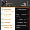 Beard Trimmer for Men,Manscape 3-in-1 Electric Razor Groin Groomer,IPX7 Waterproof Wet/Dry,Versatile Body Hair Trimmer for Ball/Beard/Nose,USB Rechargeable & Nose/Shaves Head,Christmas Gifts for Men view 4