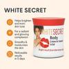 WHITE SECRET Body Cream 320ml (10.8oz)  Moisturizing & Nourishing Daily Skincare  Even Tone & Radiant Glow  Pack of 1 view 2