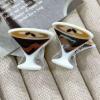 2PCS Mini Cocktails Hair Clips,Cocktails Hair Claw Clips,Acetate Hair Clip for Girls,Small Hair Barrettes Clip for Women (s1) view 3
