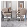 360 Swivel Hair Salon Chair Adjustable Barber Chair, Styling Chair with Heavy Duty Hydraulic Pump,Elegant Yet Functional view 3