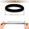 100 Pcs Neutral Hair Ties, Non-Slip Elastics for Thick & Thin Hair Women and Girls, No Damage, No Slip Soft Ponytail Holders view 2