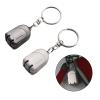 2 Pcs Folding Fingernail Clipper Keychain Set, Compact Travel Nail Clippers, Portable Toenail Scissors Tool for Women Men on The Go Fingernail Clipper Keychain, BlackSilver view 1