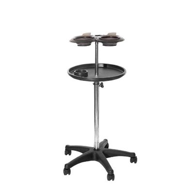 HYgloF Barber Cart Beauty and Hairdressing Products, Hair Dye Racks, Tool Carts, Oil and Paste Baking Bowls, Storage Racks, Carts for Hairdressing Tools