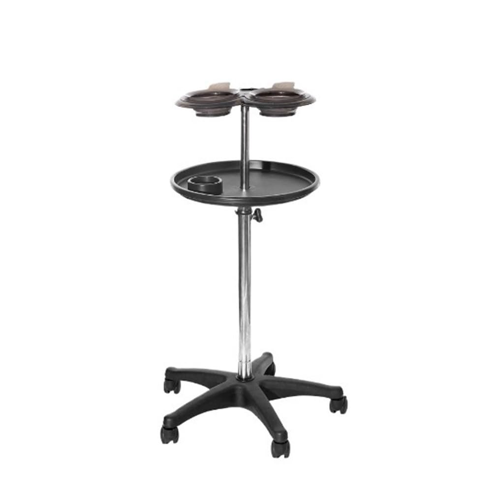 HYgloF Barber Cart Beauty and Hairdressing Products, Hair Dye Racks, Tool Carts, Oil and Paste Baking Bowls, Storage Racks, Carts for Hairdressing Tools