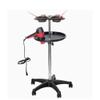 HYgloF Barber Cart Beauty and Hairdressing Products, Hair Dye Racks, Tool Carts, Oil and Paste Baking Bowls, Storage Racks, Carts for Hairdressing Tools view 3