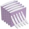 150 Pcs 100/180 Grit Nail Files Bulk, Professional Nail Files 100/180 Grit, Double Sided Emery Boards Reusable Manicure Tools for Acrylic Natural Nails, Home or Salon Use view 1