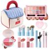 Color Nymph Girls Makeup Kit For Teen Girls & Women with Cutie Pie Handbag, All In One Girl Makeup Sets for Women Full Kit with Eye shadow, Face Blush Contour Highlighter Lipgloss Mascara and Mirror view 1