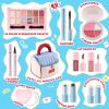 Color Nymph Girls Makeup Kit For Teen Girls & Women with Cutie Pie Handbag, All In One Girl Makeup Sets for Women Full Kit with Eye shadow, Face Blush Contour Highlighter Lipgloss Mascara and Mirror view 2