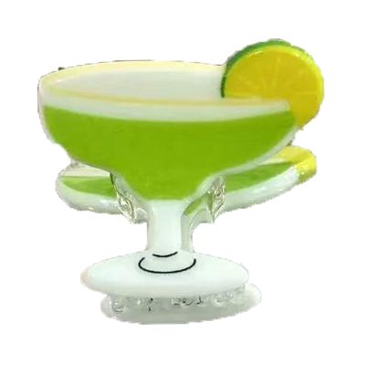 2PCS Mini Cocktails Hair Clips,Cocktails Hair Claw Clips,Acetate Hair Clip for Girls,Small Hair Barrettes Clip for Women (s5)
