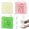 2025 3 Pack Washable Soap Bar Loofah Holder, 2 in 1 Bar Soap Loofah Pouch Can Hold Soap Effective Exfoliation for Bathing view 1