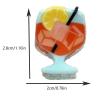 2PCS Mini Cocktails Hair Clips,Cocktails Hair Claw Clips,Acetate Hair Clip for Girls,Small Hair Barrettes Clip for Women (s2) view 2
