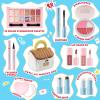Color Nymph Makeup Sets For Teens Girls with Cutie Pie Handbag, All In One Girls Makeup Kits for Girl Women Full Kit Included Eyeshadow Blush Contour Highlighter Lipgloss Mascara Eyeliner and Mirror view 2