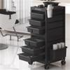 Barber Cart Hair Salon Tool Storage, Hair Salon Cart, Hot Dyeing Tool Cart for Hairdressing Tools view 3
