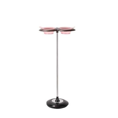 HYgloF Barber Cart Beauty and Hairdressing Products, Hair Dye Rack, Dye Rack, Tool Rack, Hair Dye, Perm, Color Paste, Dyeing Bowl Rack for Hairdressing Tools(Pink)