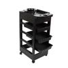 Barber Cart Multi Functional Mobile Cart, Hair Salon Storage Rack, 3-Layer Hair Salon, Tool Storage Cart for Hairdressing Tools view 1