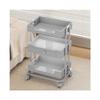 Barber Cart Beauty Salon Trolley, Specialized Equipment and Tools for Beauty Salons, Hair Salon Storage Rack for Hairdressing Tools(Gris) view 1