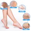 3 Pairs Aloe Socks Moisturizing Socks Overnight for Dry Cracked Feet, Cute Fuzzy Aloe Infused Sock Spa Sock for Christmas Women, Non Slip Coral Fleece for Softening, Care After Pedicure view 4