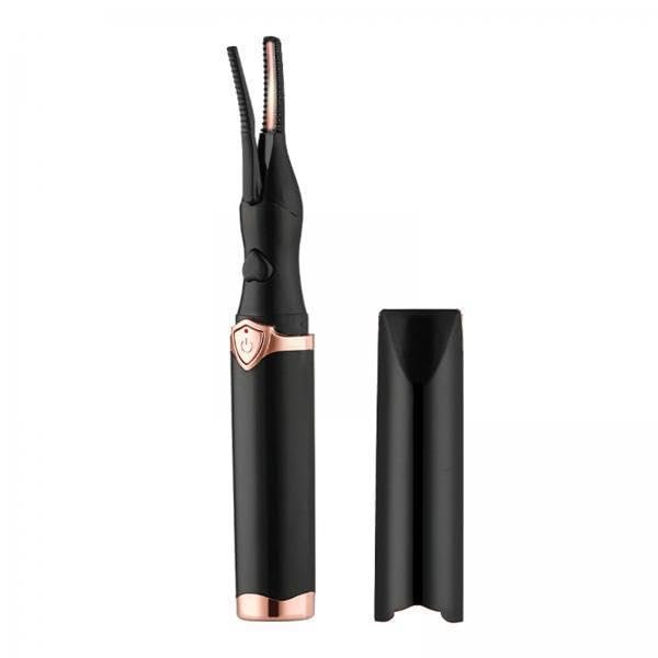 3X Electric Heated Curler Fast Heating Long USB Charging 3 Temperature Modes Brush Curling Effect Tool