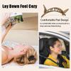 Ouliget Flat Hair Clips for Women,French Durable Non-Slip Claw Clips for Thick Curly Hair,Matte Strong Hold Flat Claw Clips Suitable for Driving Travel Work,4 Pieces view 3