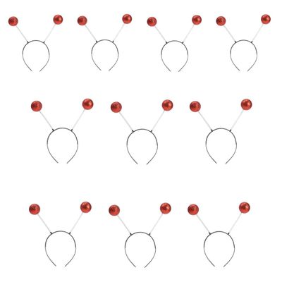 10 Pieces Eye Catching Headband with Ornaments Halloween Costume Parties Fashion Hairband Headwear for Children Adults