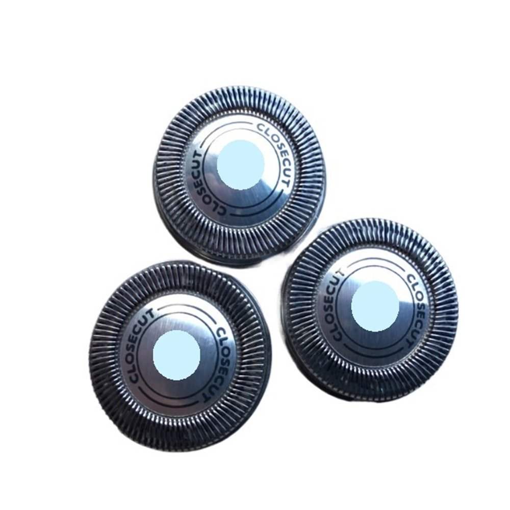 3Pcs HQ4 Razor Blade Replacement Head,Compatible for Philips, HQ3 HQ54 Electric Shaver HQ5861 HQ5885 HQ5886 HQ5601 HQ64 HQ66 HQ6831 HQ6842