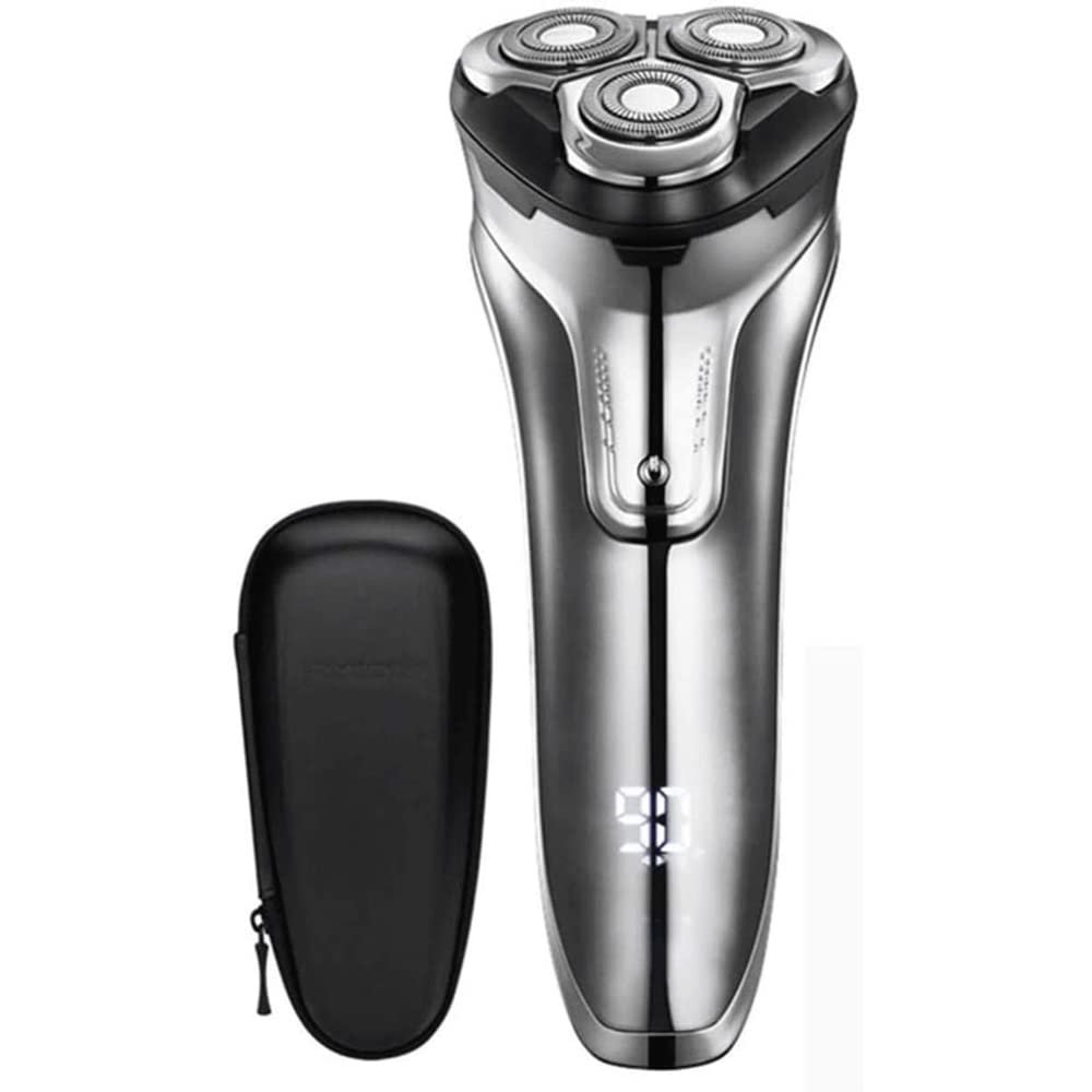 Bald Men,Electric Razor for Mens Shaver Cordless, Heads Electric Razor for Head Face Shaving,USB Facial Man Rotary Shaver Face Hair Rechargeable