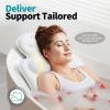 Bath Pillows for Tub, Skin Friendly Bathtub Cushion for Head and Neck with Soft 5D Mesh Fabric and 54 Non-Slip Suction Cups, Relaxing Tub Shower Accessories Spa Gifts view 4