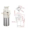 1PC 370 DC12V soap liquid water pump 310 DC motor 3.7V 6V(370-6V) view 2