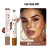 Contouring Pen Long Lasting Liquid Makeup Stick Face Makeup Easy Application with Soft Cushion Applicator (03) view 2