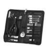 40-Piece Nail Clippers Set - Manicure & Pedicure Tools Kit with Toenail Pliers, Professional Nail Care Set for Home & Salon, Durable & Sharp Nail Trimmers view 1