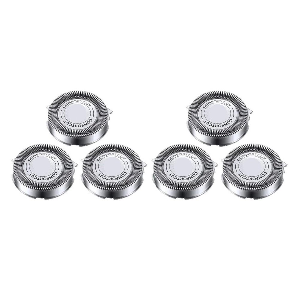 3pcs 4pcs 5pcs 6Pcs SH30 SH50 SH52 Razor Blade Replacement Head,Compatible for Philips, Electric Shaver Series 1000 2000 3000 5000(6 pcs)