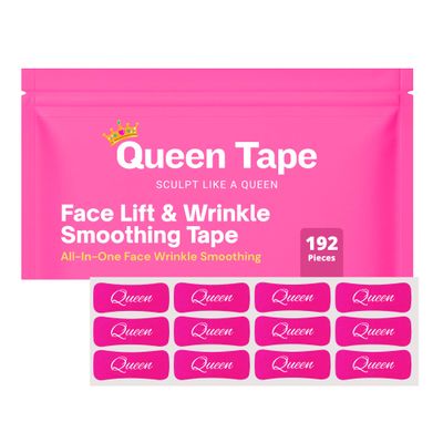 Queen Face Lift & Wrinkle Smoothing Tape | Skin Lifting Tape for Smoothing Lines | Eye Lifting Strips for a Firm Look |