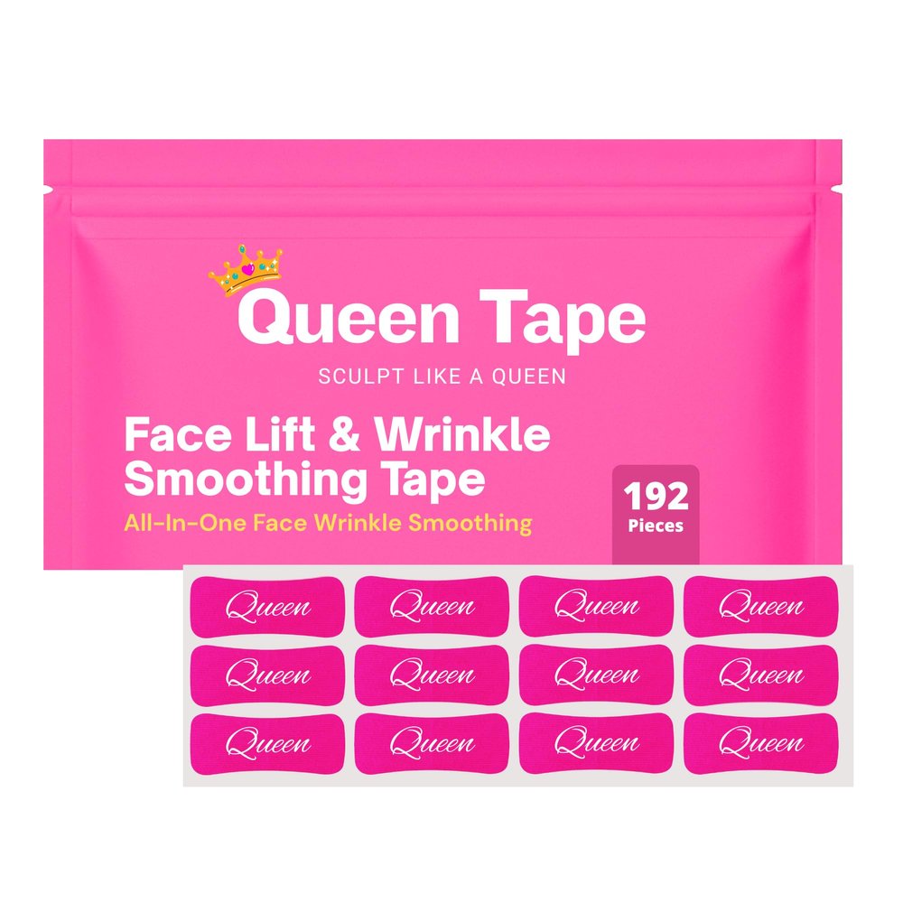 Queen Face Lift & Wrinkle Smoothing Tape | Skin Lifting Tape for Smoothing Lines | Eye Lifting Strips for a Firm Look |
