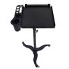 Barber Cart Stainless Steel Salon Hair Extension and Dyeing Rack with Adjustable Storage Tool Cart, Hair Salon Hair Styling Cart for Hairdressing Tools view 1