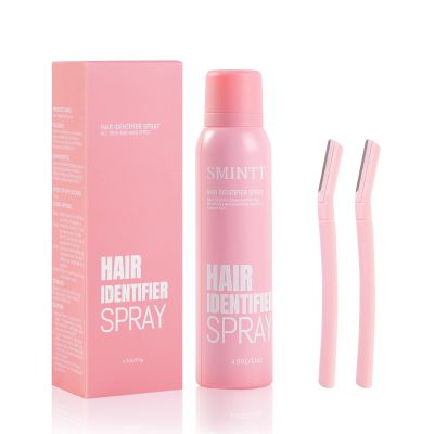 SMINTT Hair Identifier Spray for Face Shaving,Facial Dermaplane Spray for Smooth Skin&Flawless Makeup-prep,Botanical Extracts,All Skin Types,Gifts for Women