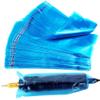 100 Pack Tattoo Pen Machine Cover, Disposable Gun Wrap, Pen Bags for Tattoo Equipment and Supplies (Blue, 100Pack) view 1