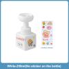 250/450ml Cute Flower Shape Foaming Hand Soap Dispenser, Refillable Empty Foam Soap Bottle, for Home Bathroom view 2