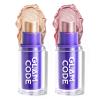 Glam Code Highlighter Makeup stick, Highlighter Makeup Stick for Face and Body, Radiant & Shimmer Glow, Buildable Color for All Day | Vegan & Cruelty-Free #03 view 1