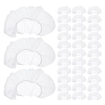 Didiseaon 100pcs Disposable U Shaped Headrest Covers Non Woven Massage Face Pillow Covers Soft Neck Pillowcase for Spa Massage Tables Chairs Beauty Salon