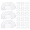 Didiseaon 100pcs Disposable U Shaped Headrest Covers Non Woven Massage Face Pillow Covers Soft Neck Pillowcase for Spa Massage Tables Chairs Beauty Salon view 1