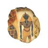 Ancient Egypt Tribe Series Shower Cap for Women Men, Adjustable Reusable Shower Bonnet Double Layer Waterproof Bath Caps, EVA Lining, Elastic Band Hair Cap for All Hair Lengths view 2