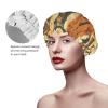 Ancient Egypt Tribe Series Shower Cap for Women Men, Adjustable Reusable Shower Bonnet Double Layer Waterproof Bath Caps, EVA Lining, Elastic Band Hair Cap for All Hair Lengths view 3